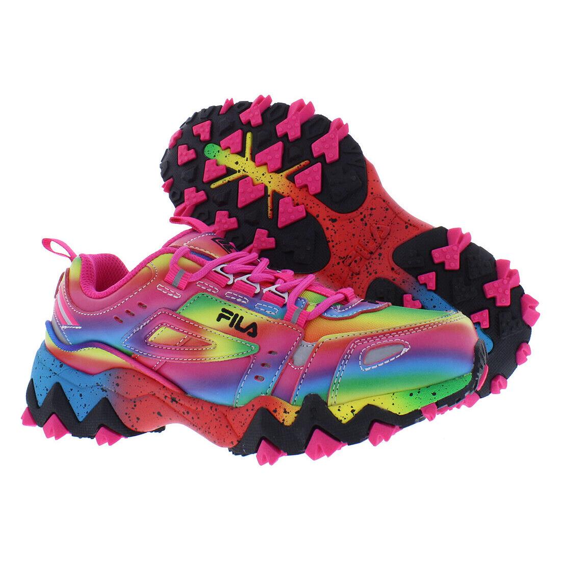 Fila Oakmont Tr Girls Shoes - Pink/Multicolor, Main: Multi-Colored