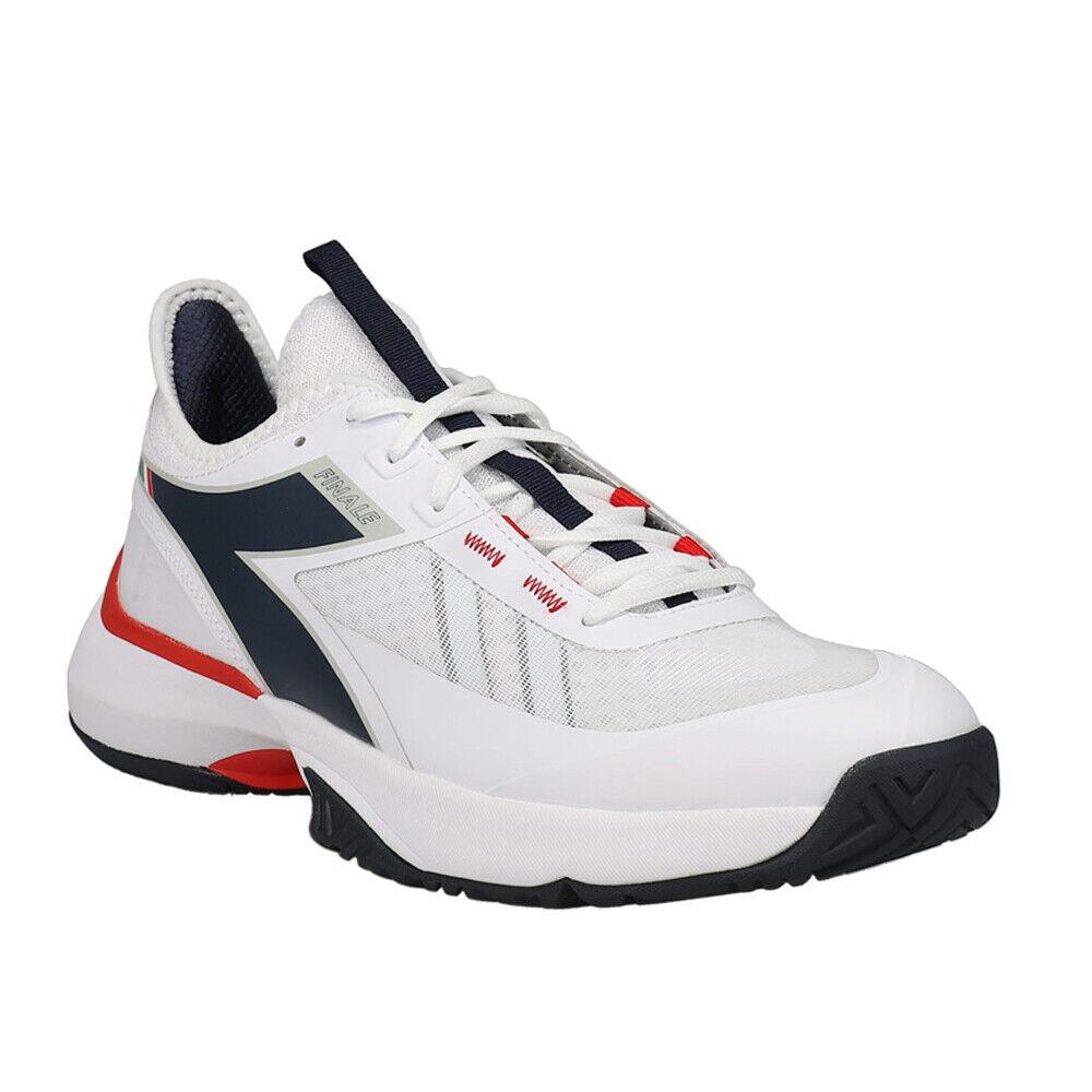 Diadora Finale Ag Tennis Mens White Sneakers Athletic Shoes 179359-D0274