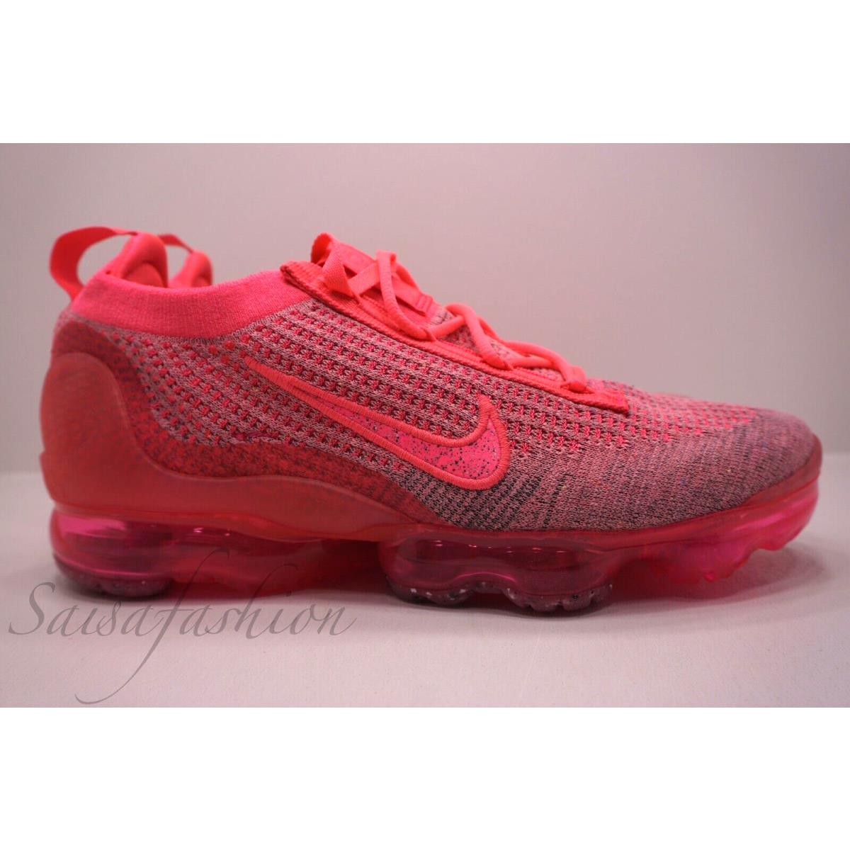 Nike Air Vapormax 2021 Flyknit Hyper Pink DZ5195 600 Women`s Size 6 - Pink