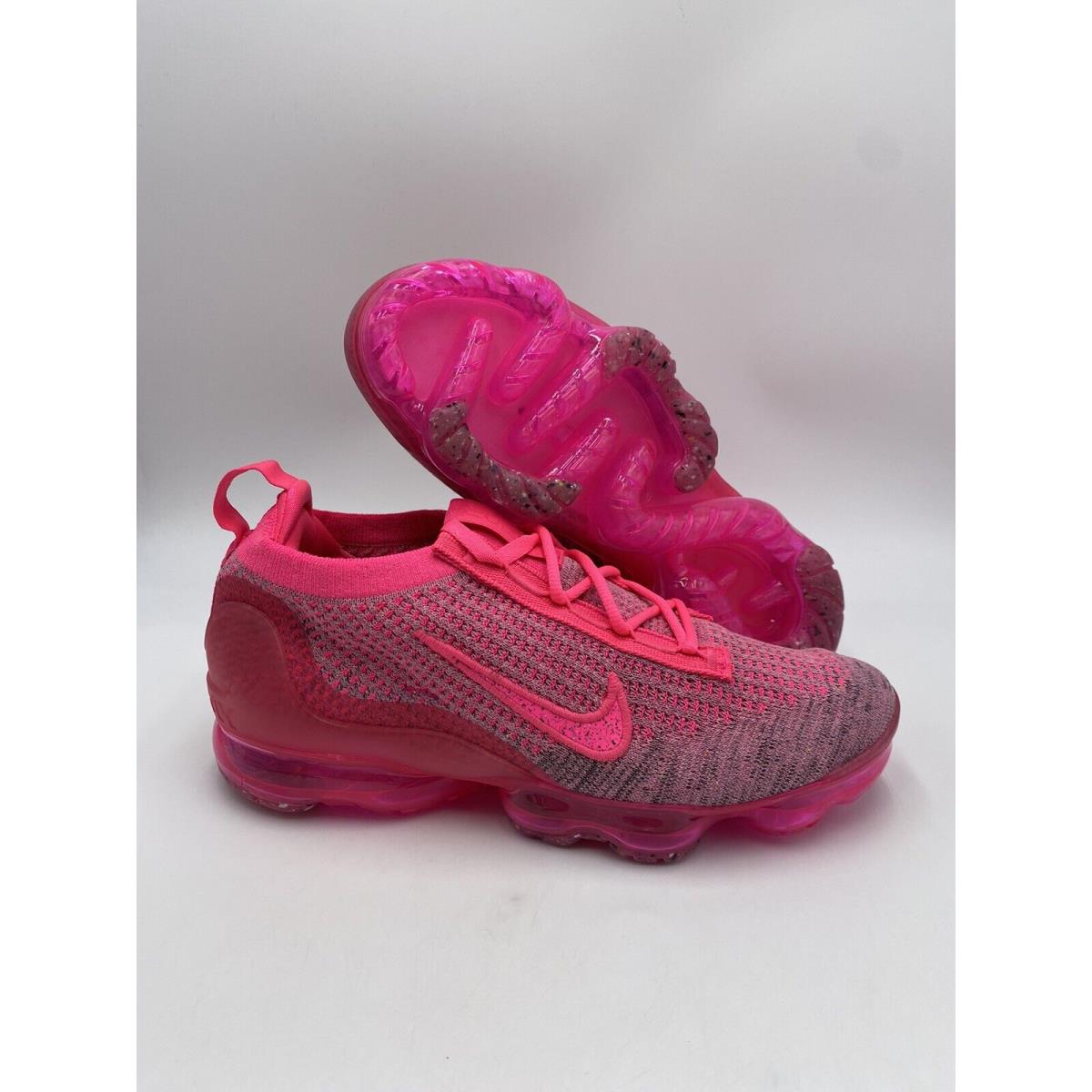 Nike Air Vapormax 2021 Flyknit Hyper Pink DZ5195 600 Women`s Size 6 - Pink