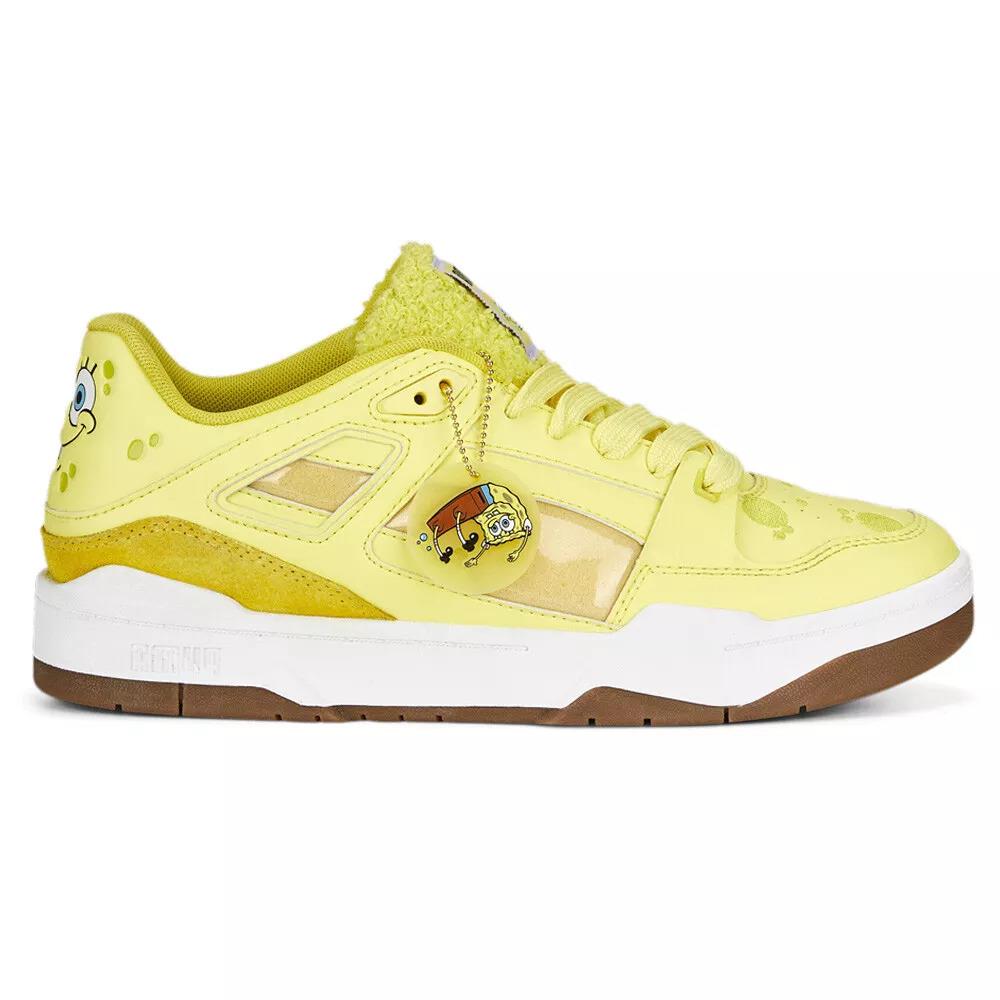 Puma Mens Slipstream Spongebob Casual Shoes 391181 01 - LUCENT YELLOW- COTRONELLE