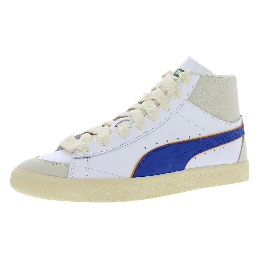 Puma Rhuigi X Clyde Mid Classic Casual Sneakers White/royal Sapphire 10.5 or 11 - White