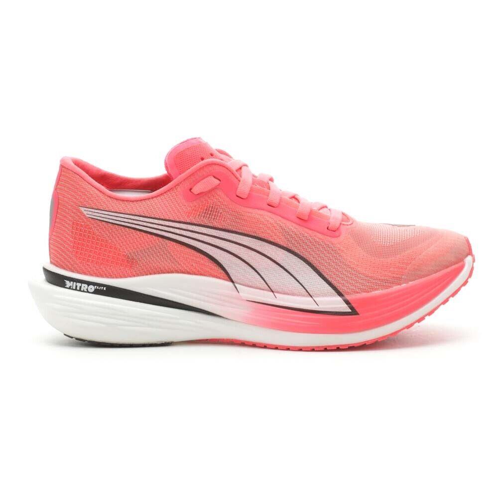 Puma Deviate Nitro Elite 2 Running Womens Pink Sneakers Athletic Shoes 37778702 - Pink