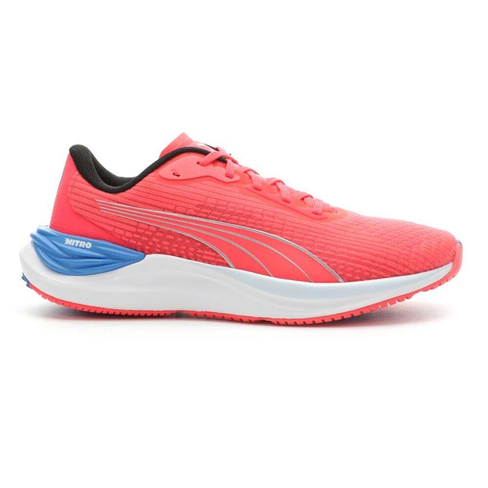 Puma Electrify Nitro 3 Running Womens Red Sneakers Athletic Shoes 37845605 - Red