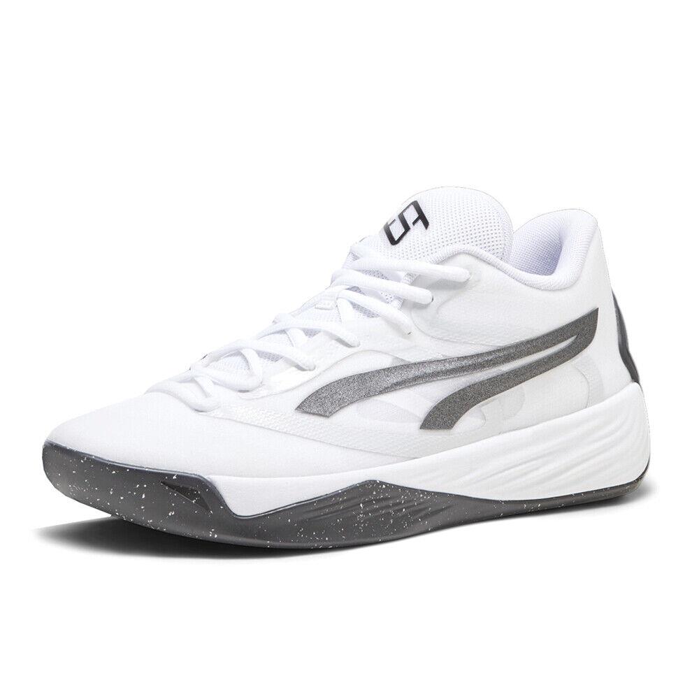 Puma Stewie 2 Team Basketball Womens White Sneakers Athletic Shoes 37908202 - White