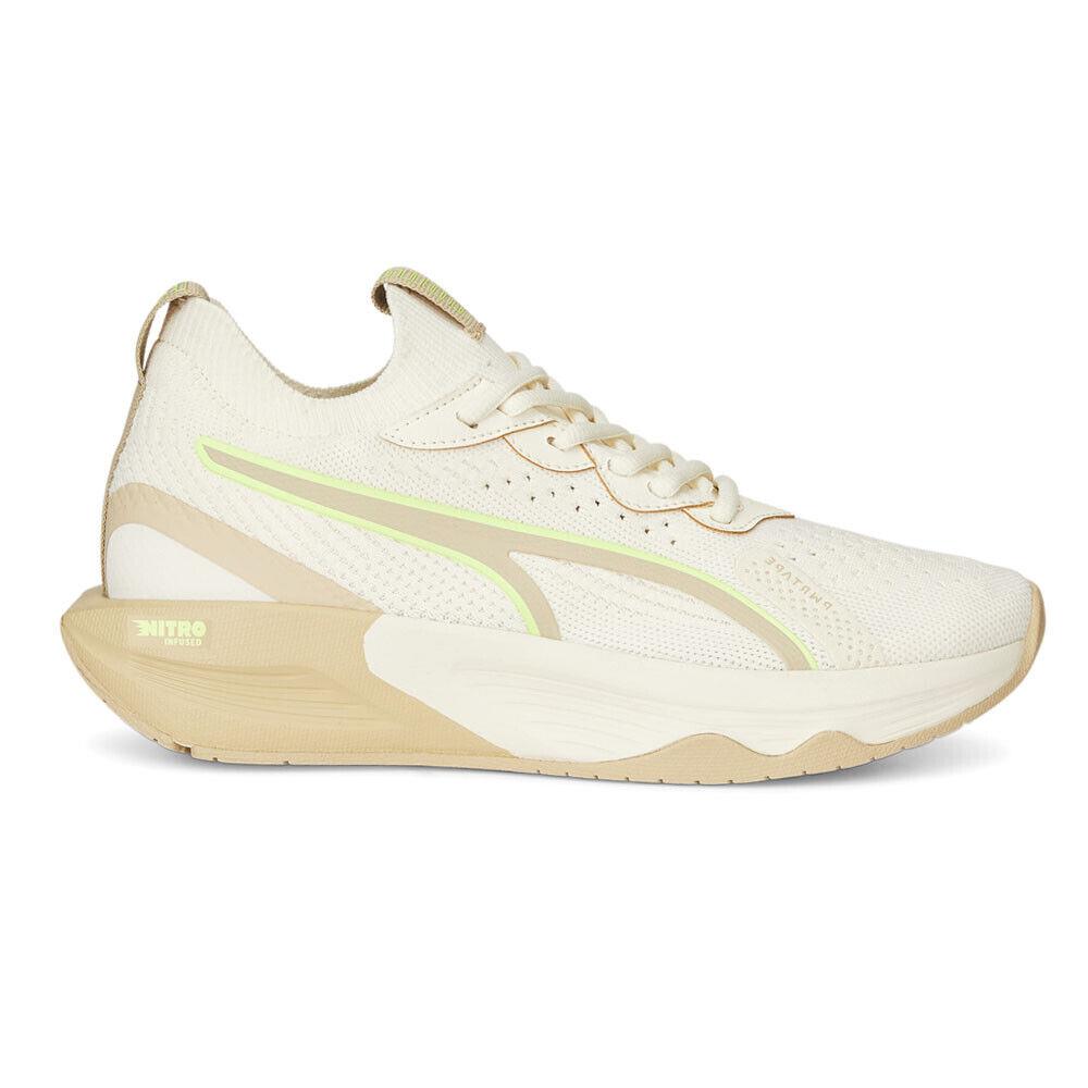 Puma Pwr Xx Nitro Luxe Training Womens Off White Sneakers Athletic Shoes 377892 - Off White