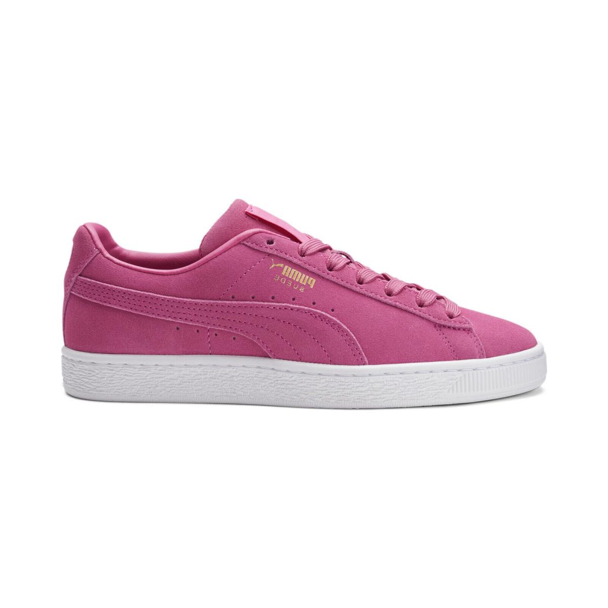 Puma Suede Classic Xxi 38141052 Womens Pink Suede Lifestyle Sneakers Shoes - Pink