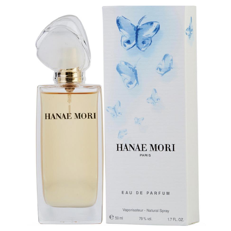 Hanae Mori Blue Butterfly 1.7 oz / 50 ml Eau de Parfum Women Perfume Spray