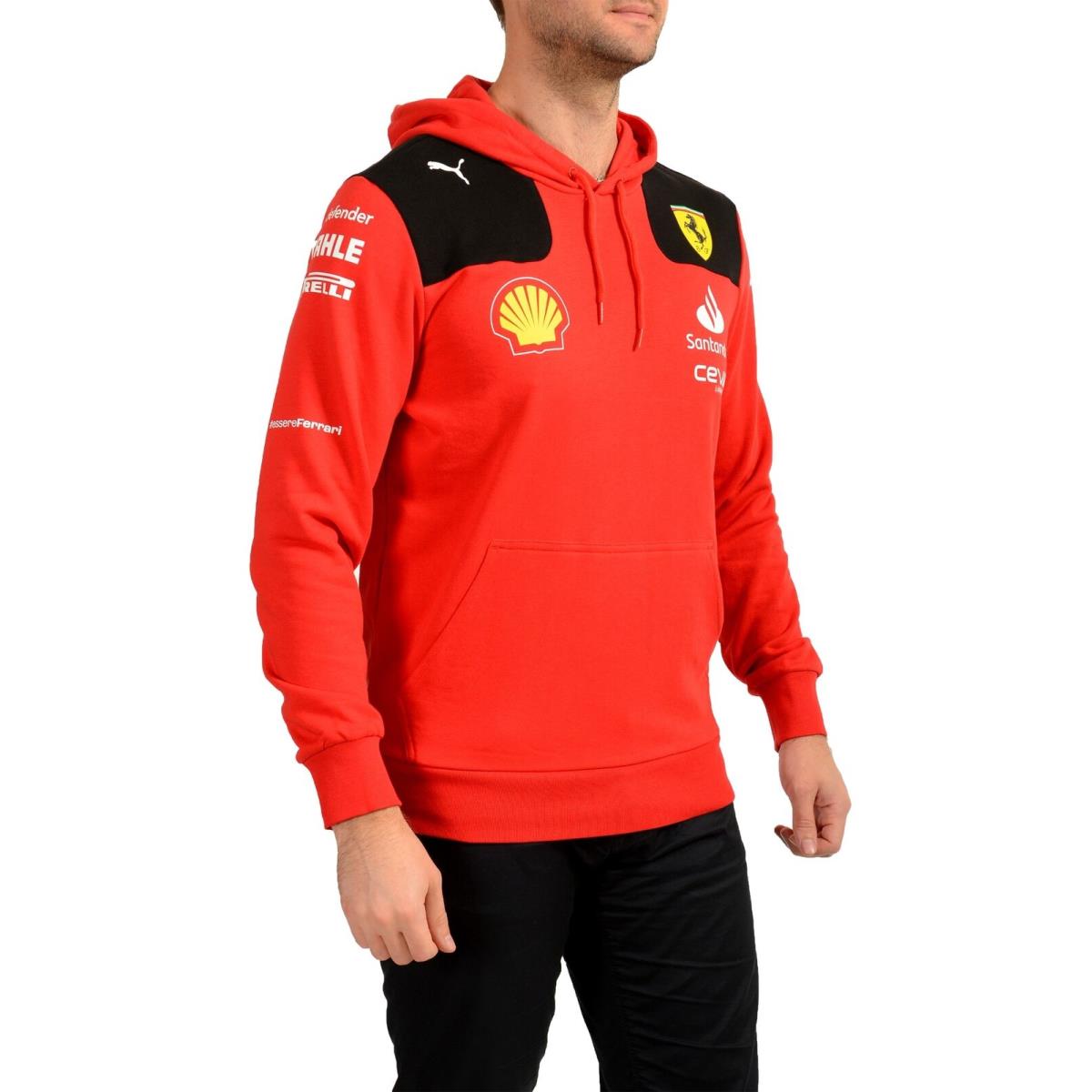 Pumaxscuderia Ferrari Men`s Collection SF Team Hoodie Sweater US L IT 52