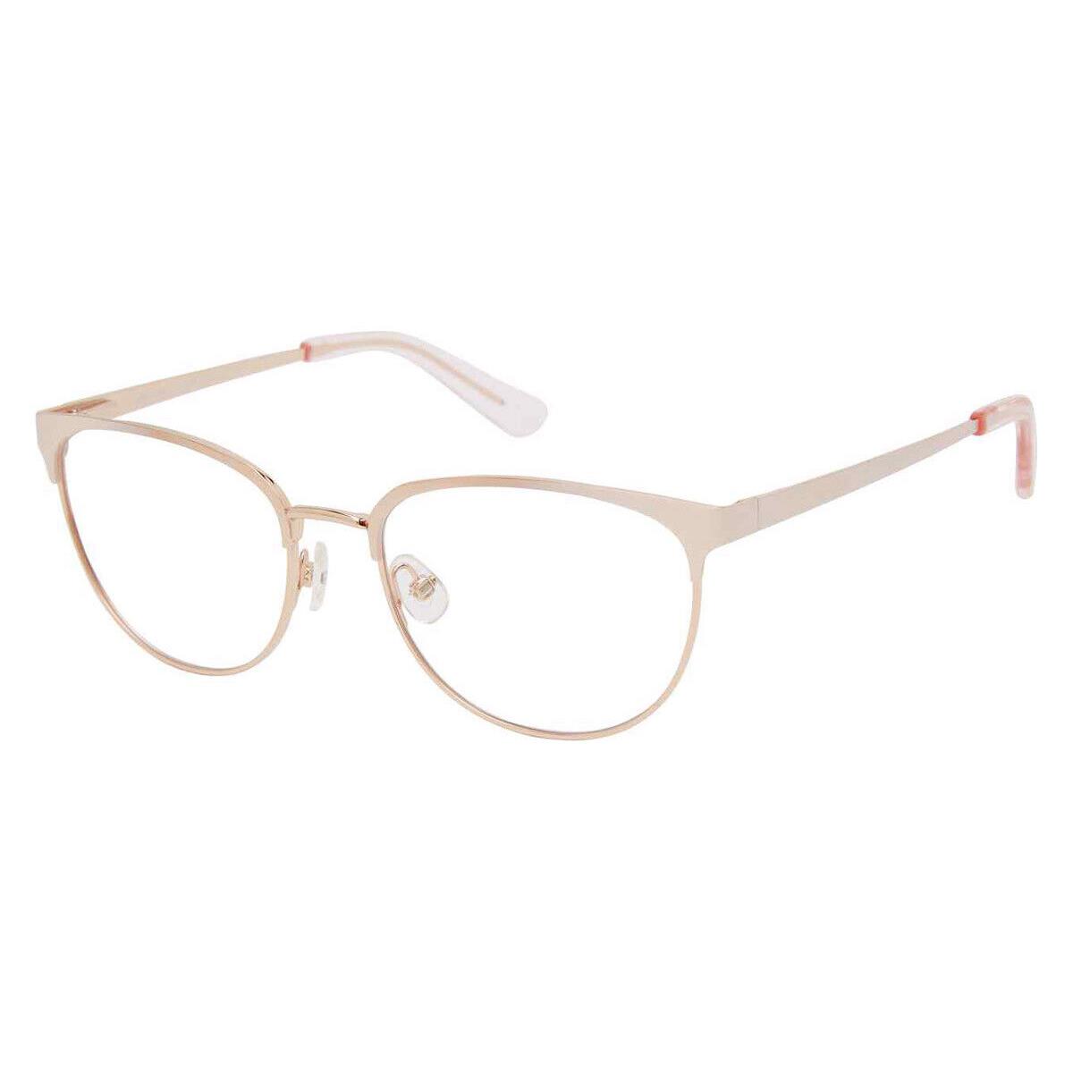 Juicy Couture 318 Eyeglasses Kids Pink Oval 51mm