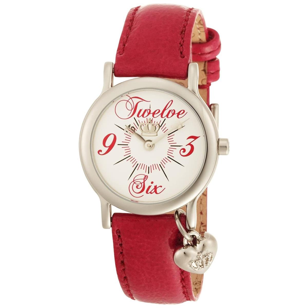 Juicy Couture Women`s 1900649 J Couture Princess 34mm Pink Patent Leather Strap