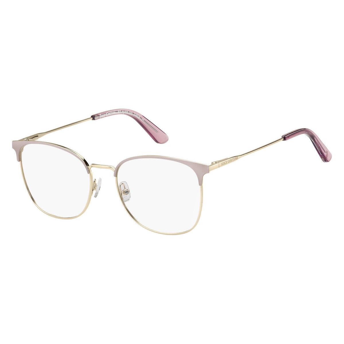 Juicy Couture 212 Eyeglasses Women 08KJ Matte Pink Oval 53mm