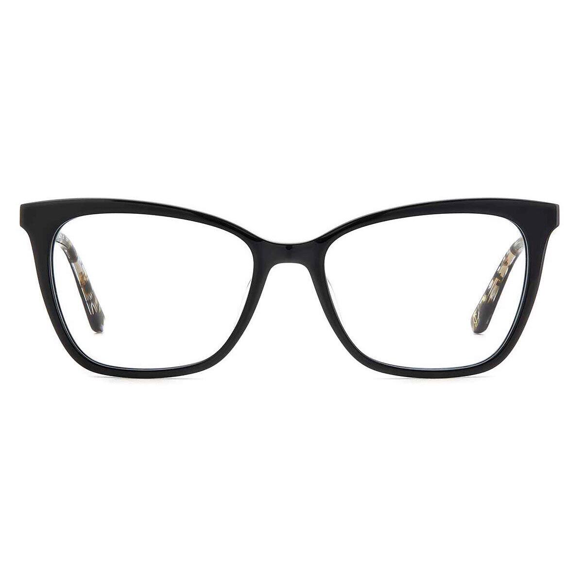 Juicy Couture JU 240/G Eyeglasses Women Black Cat Eye 53mm