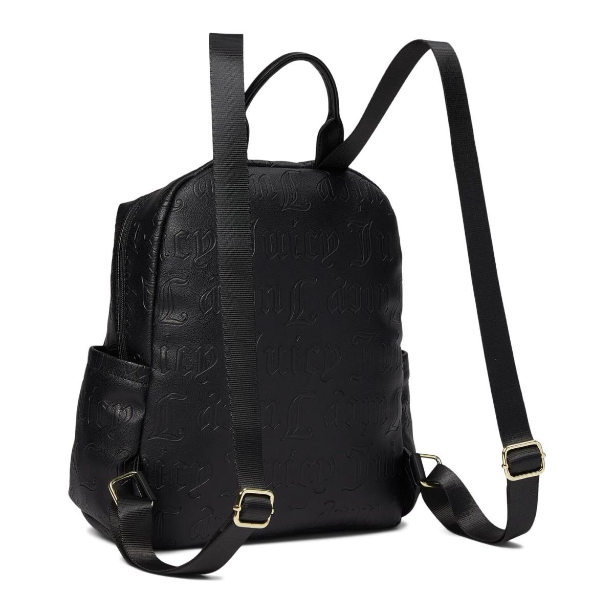 Juicy Couture Deboss Black Bestsellers Tie Women Backpacks