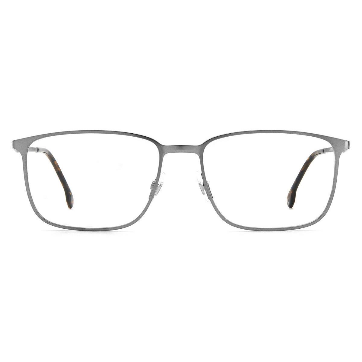 Carrera 8858 Eyeglasses Semi Matte Dark Ruthenium 56mm