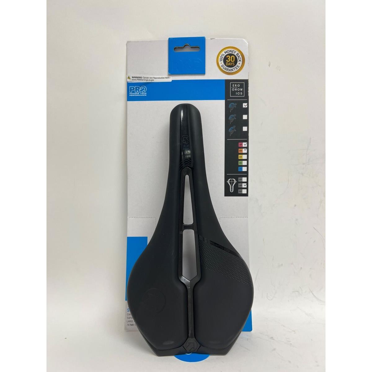 Shimano Pro Turnix Performance Saddle Black - 142mm - PRSA0338