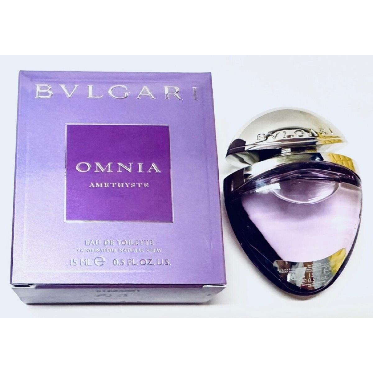 Omnia Amethyste Bvlgari 0.5 oz / 15 ml Travel Size Edt Women Perfume Spray