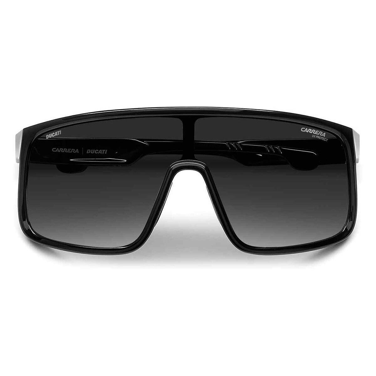 Carrera Carduc 017/S Sunglasses Men Black 99mm - Frame: Black, Lens: Gray Shaded