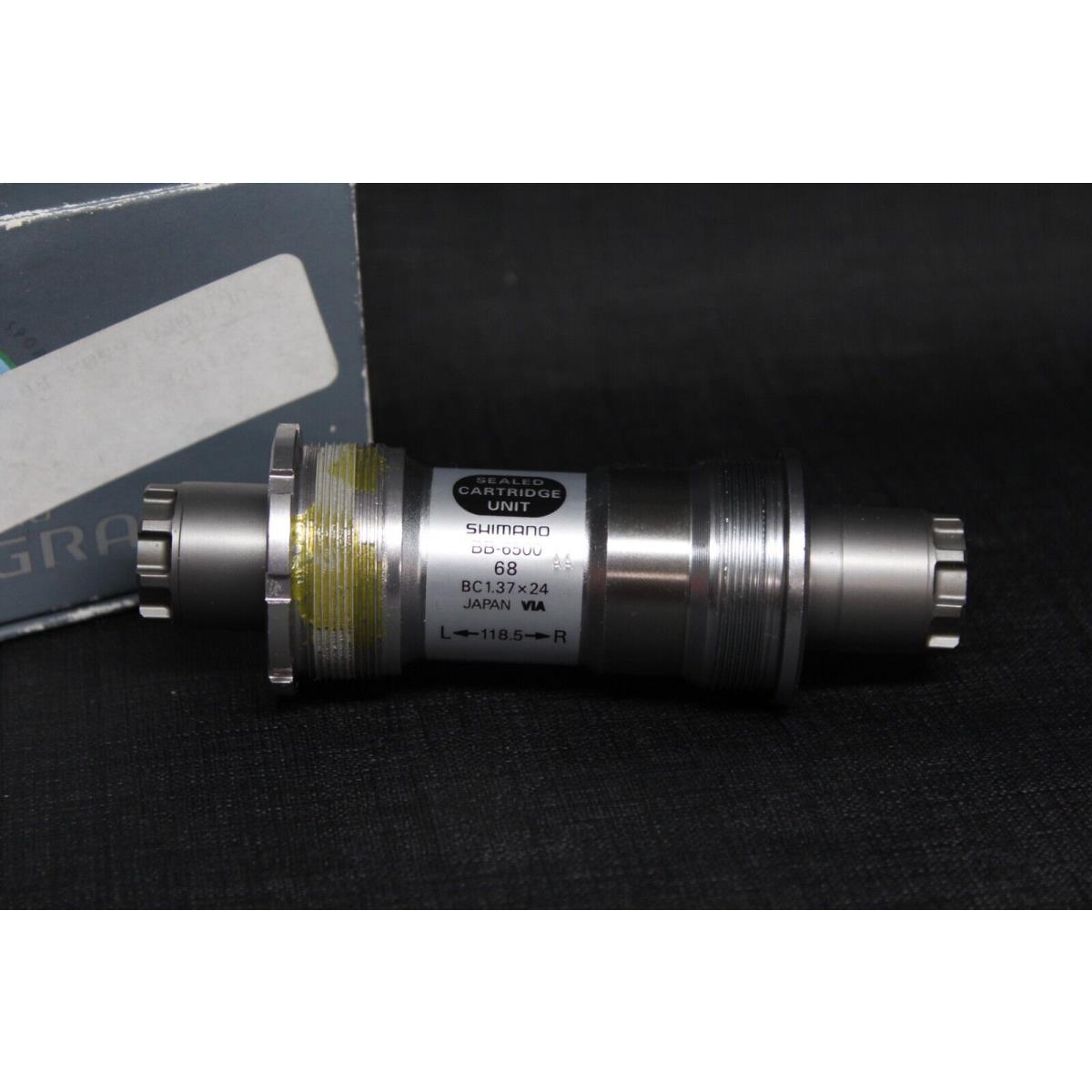 Shimano Ultegra BB 6500 Italian Thread Octalink Bottom Bracket 68 x 118.5mm