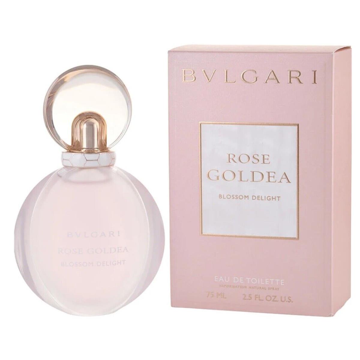 Rose Goldea Blossom Delight Bvlgari 2.5 oz / 75 ml Edt Women Perfume Spray