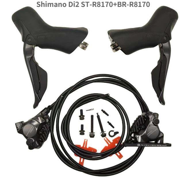 Shimano Ultegra ST-R8170 Di2 12 Speed Shifters + BR-R8170 Hydraulic Disc Cal