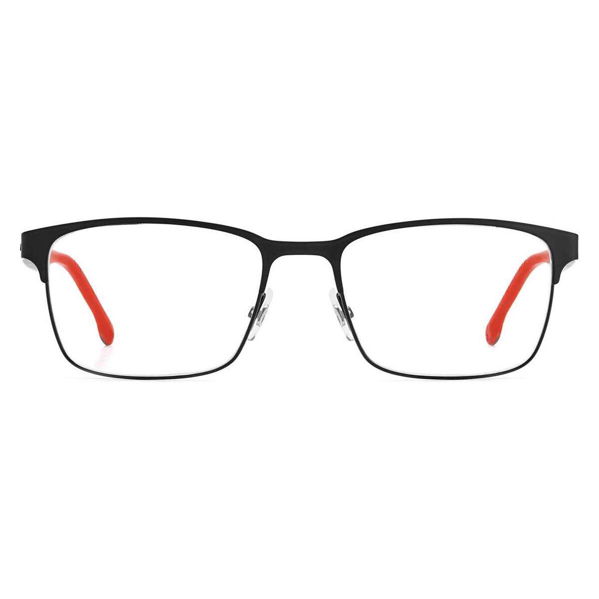 Carrera 8869 Eyeglasses Men Matte Black Rectangle 55mm