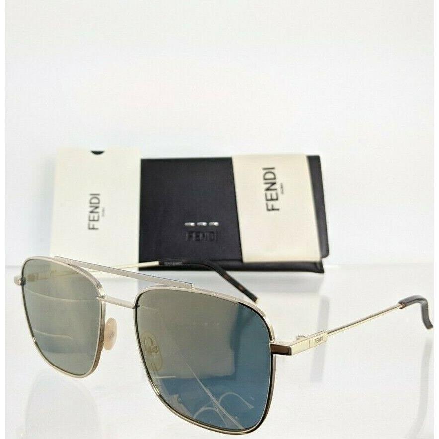 Fendi FF M0008/S Sunglasses 3YYGJO Gold Frame 0008