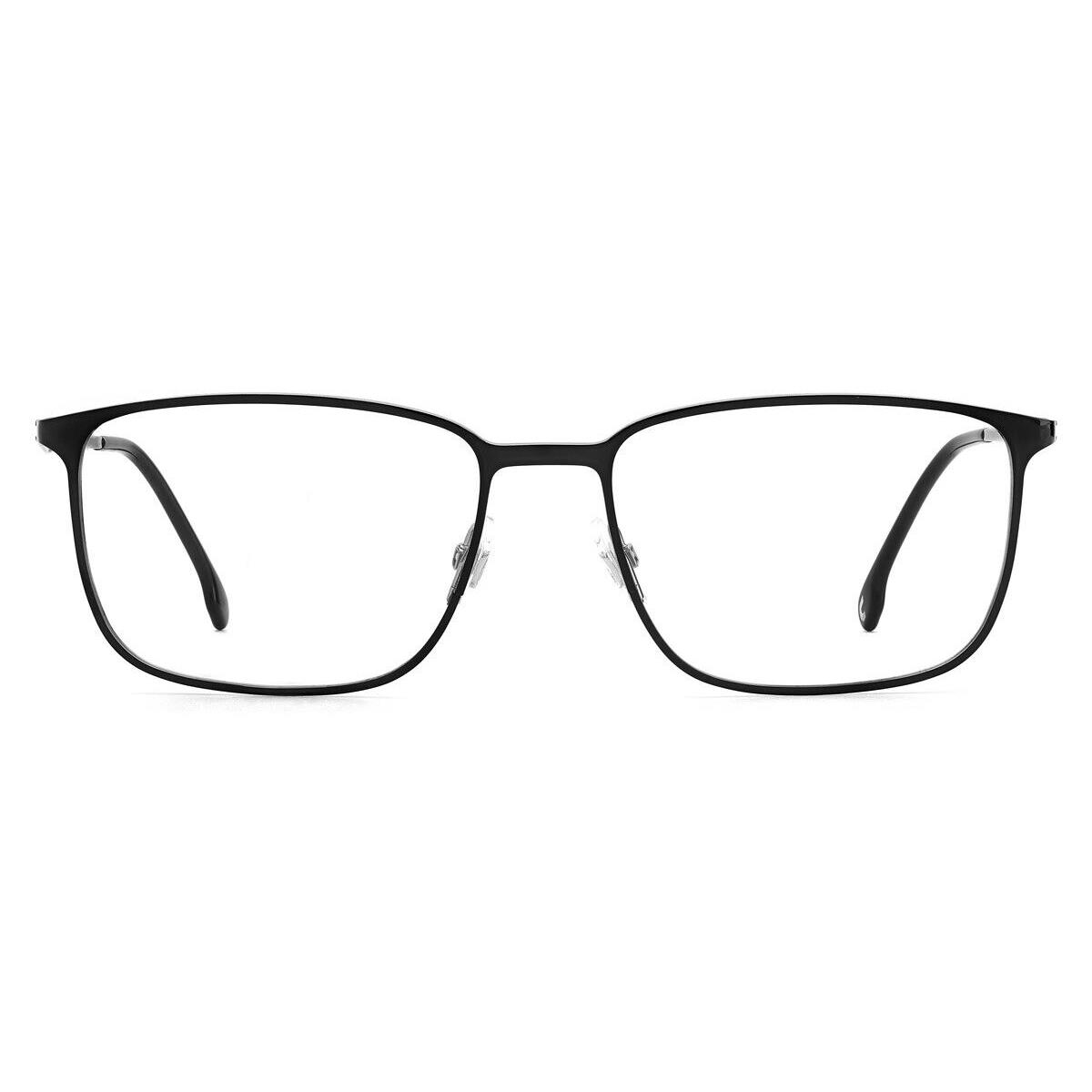 Carrera 8858 Eyeglasses Men Black Rectangle 56mm