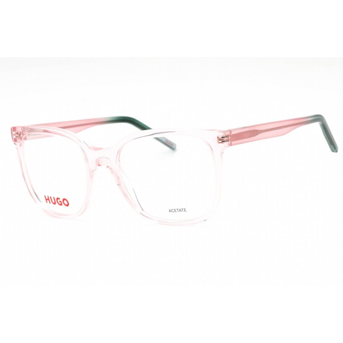 Hugo Boss HG 1266-047E 00 Pink Green Eyeglasses