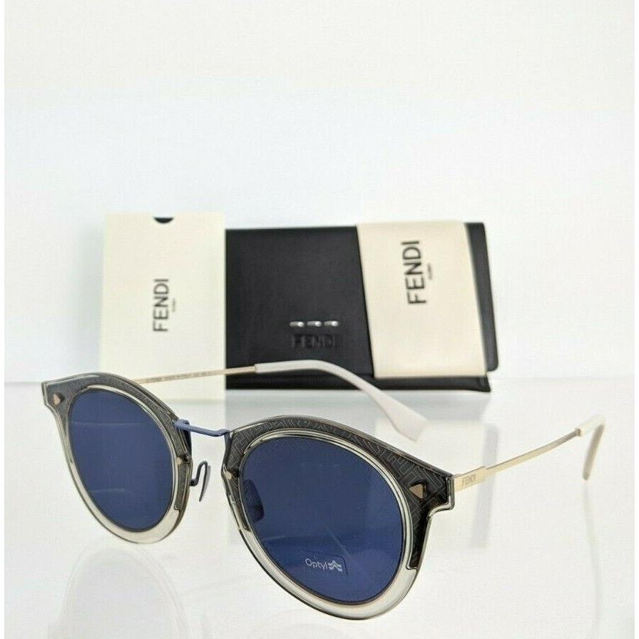 Fendi FF M0044/G/S Sunglasses 09VKU Gold Frame 0044 47mm