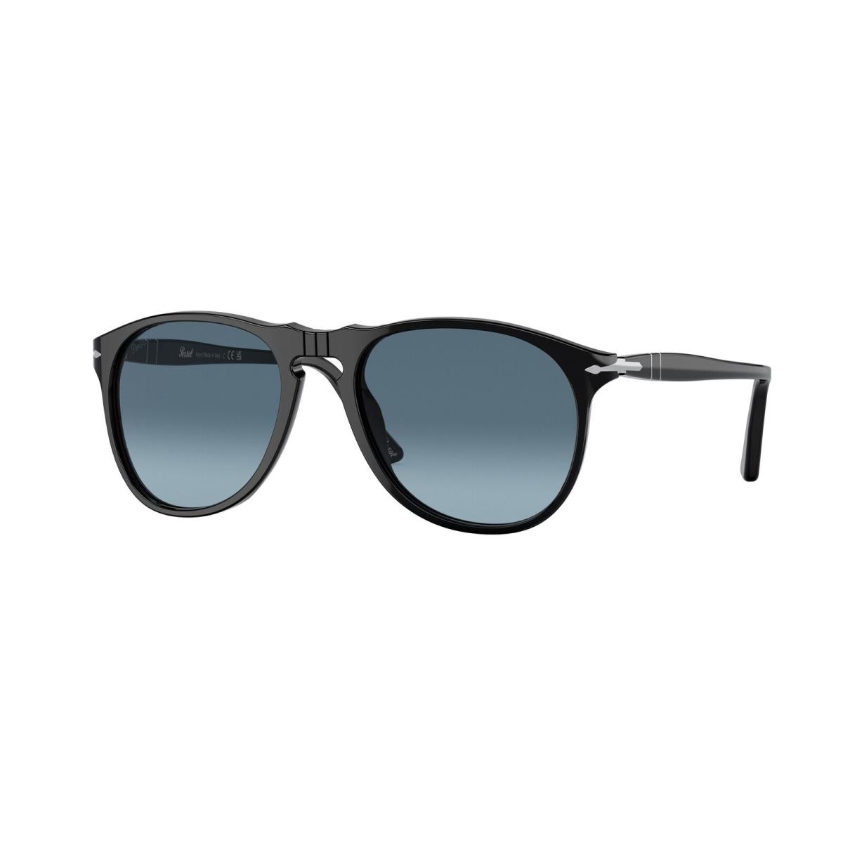 Persol PO9649S 95 Q8 Black Blue Gradient 55 mm Men`s Sunglasses