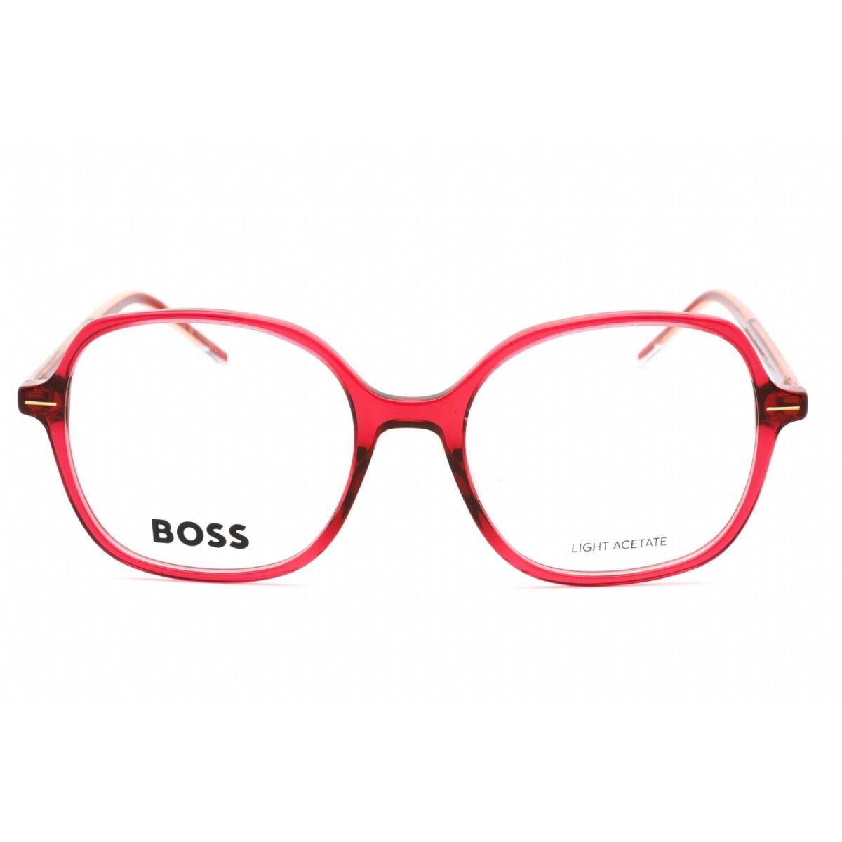 Hugo Boss HB1525-LHF-51 Eyeglasses Size 51mm 17mm 140mm Burgundy Women