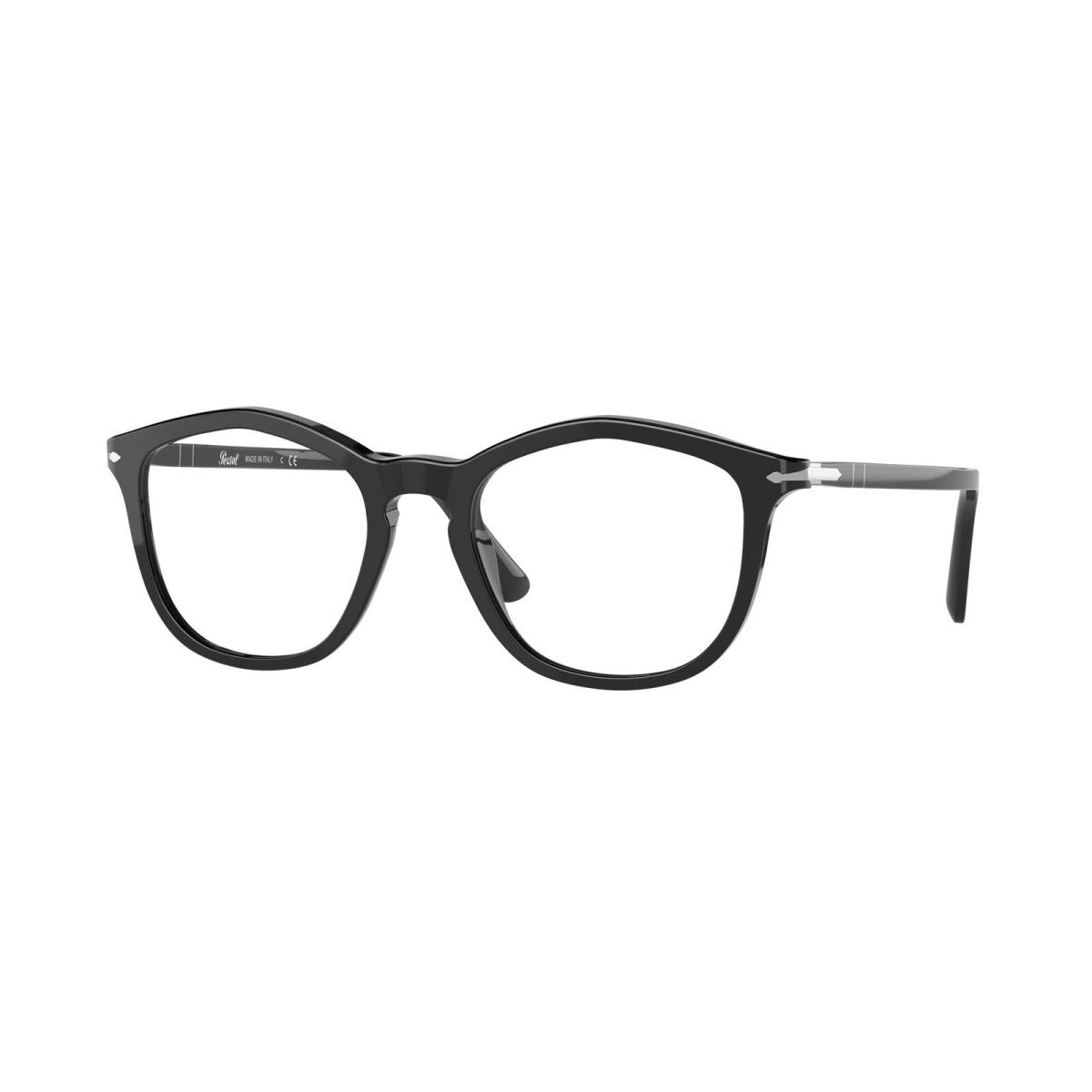 Persol PO3267V 95 Black Demo Lens 51 mm Unisex Eyeglasses