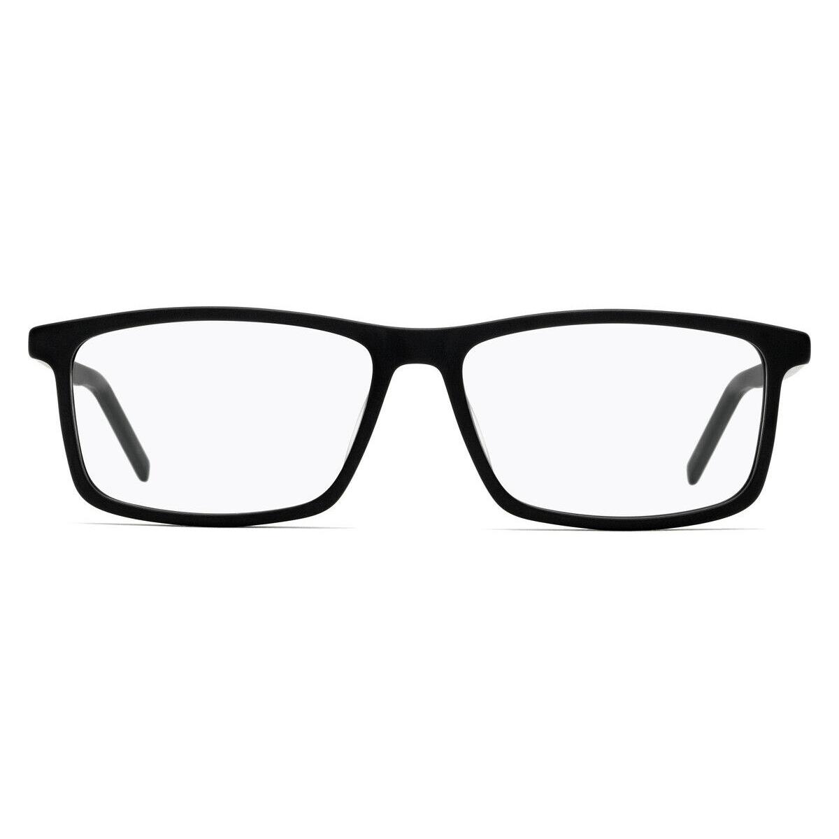 Hugo Boss 1025 Eyeglasses Men 0003 Matte Black Square 55mm