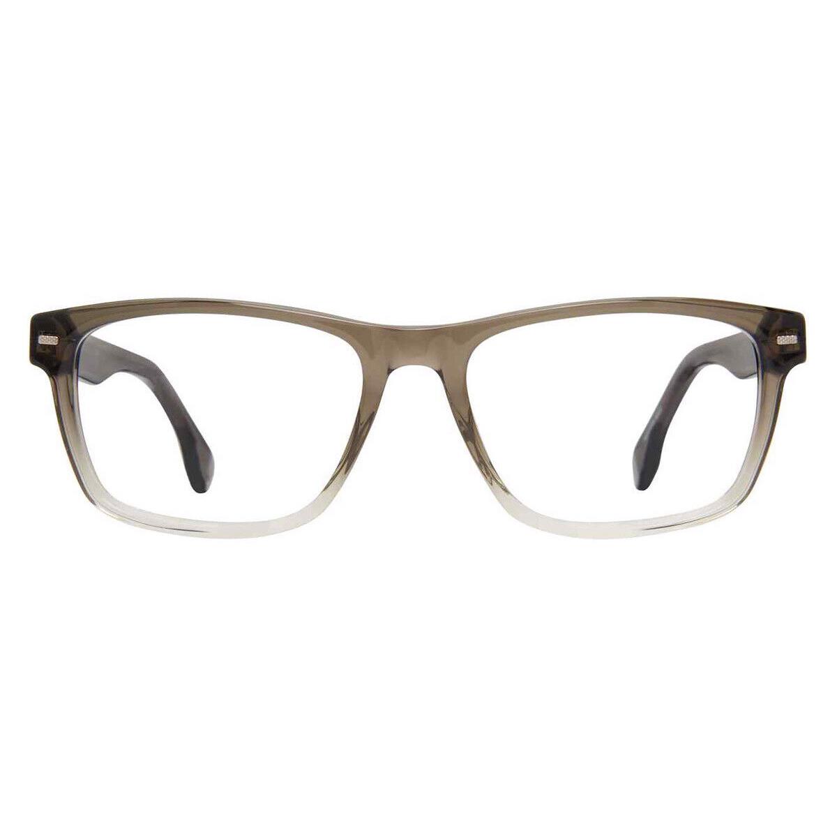 Boss 1354/U Eyeglasses Men Gray Shaded C Rectangle 55mm