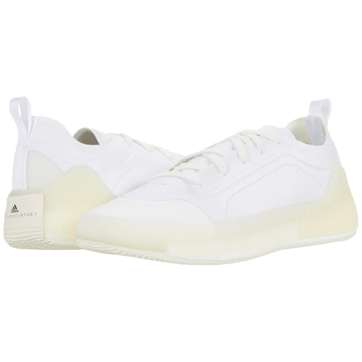 Woman`s Sneakers Athletic Shoes Adidas by Stella Mccartney Treino - White/White/White