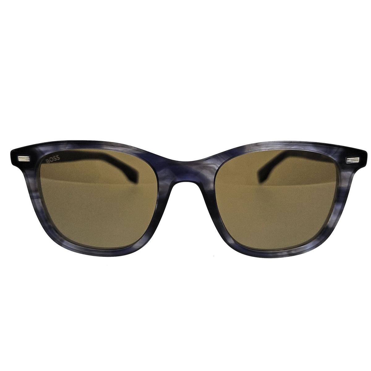 Hugo Boss Boss 1366/S Jbw Jbw Blue Havana Square Sunglasses