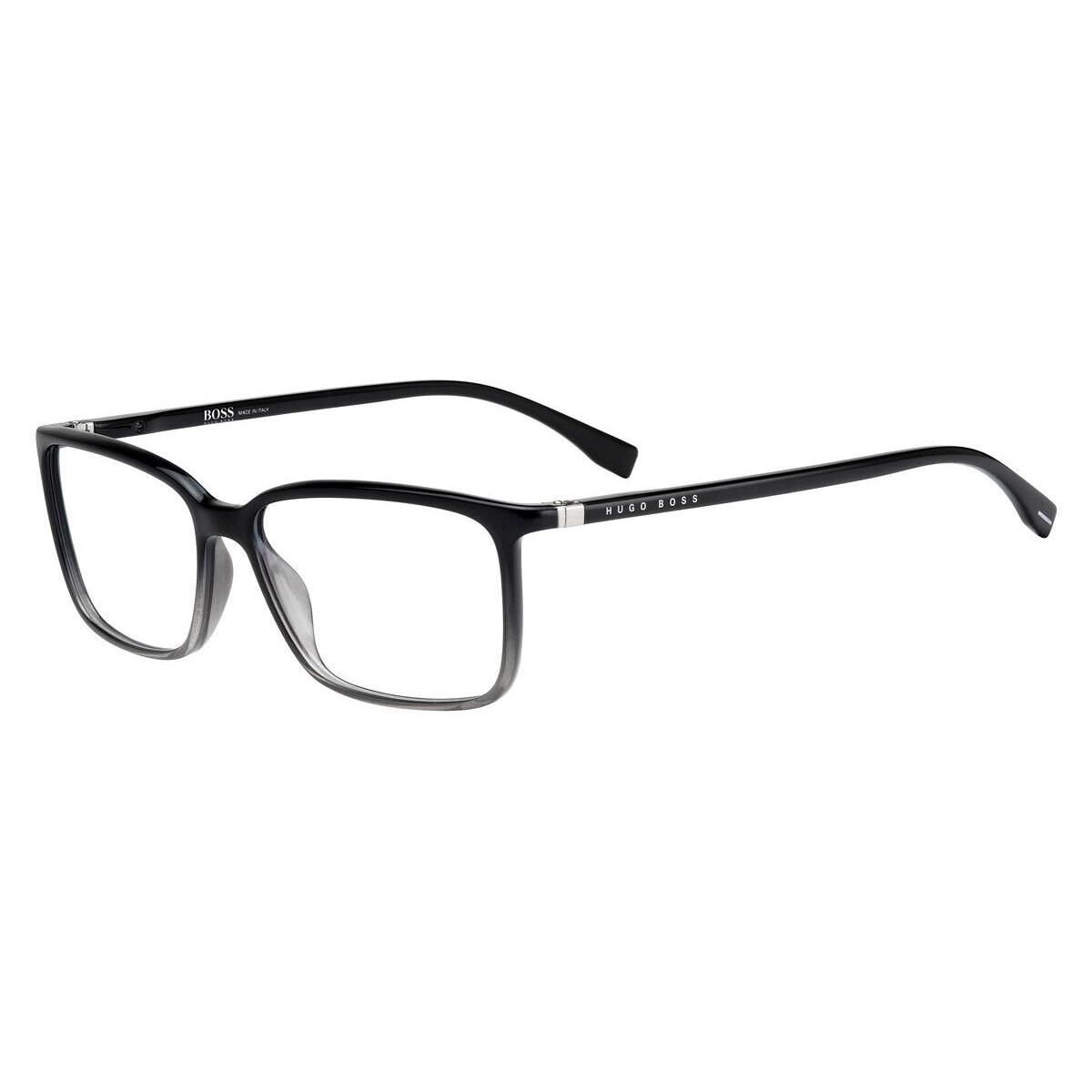 Boss 0679/it Eyeglasses Men Black Gray Rectangle 56mm