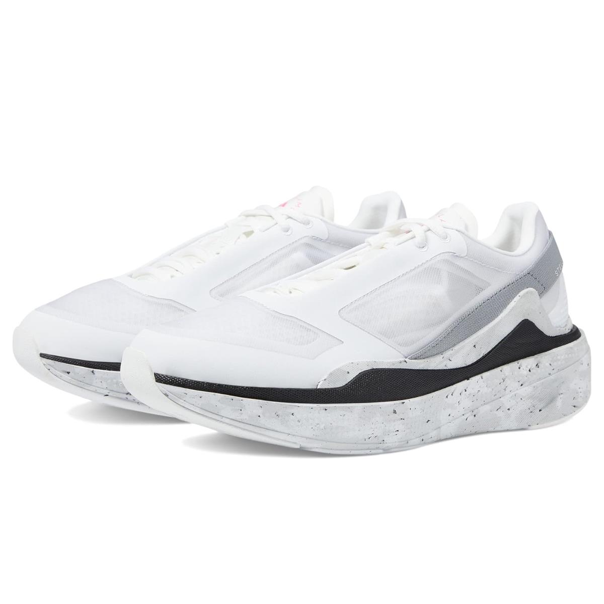 Woman`s Sneakers Athletic Shoes Adidas by Stella Mccartney Earthlight Mesh - Footwear White/Dove Grey/Footwear White