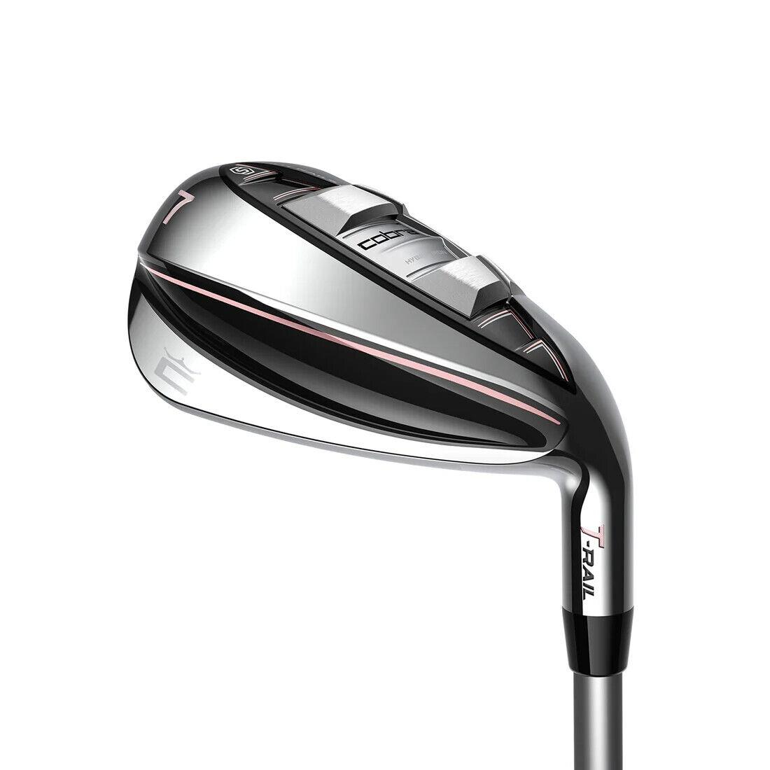 Cobra T-rail Irons Individual Women`s RH Graphite Ladies Flex