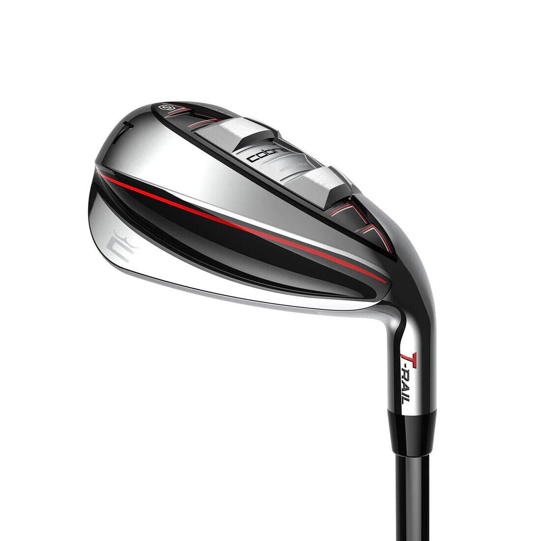 Cobra T-rail Irons Individual Men`s RH Graphite Lite Flex