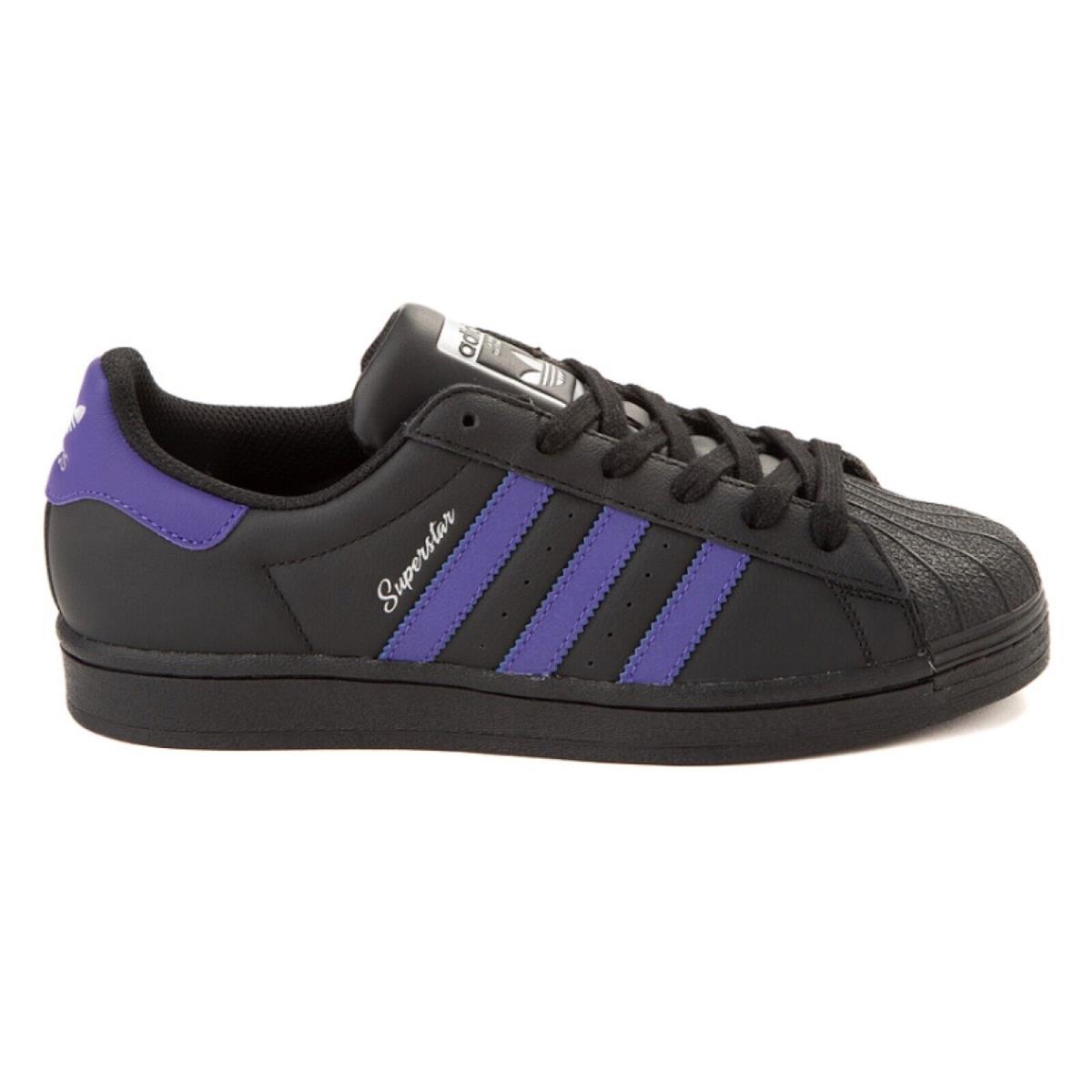 Adidas Originals Superstar Women s Sneakers Casual Shoes Sport Gym Black Blue - Black, Manufacturer: Core Black / Energy Ink / Silver Metallic