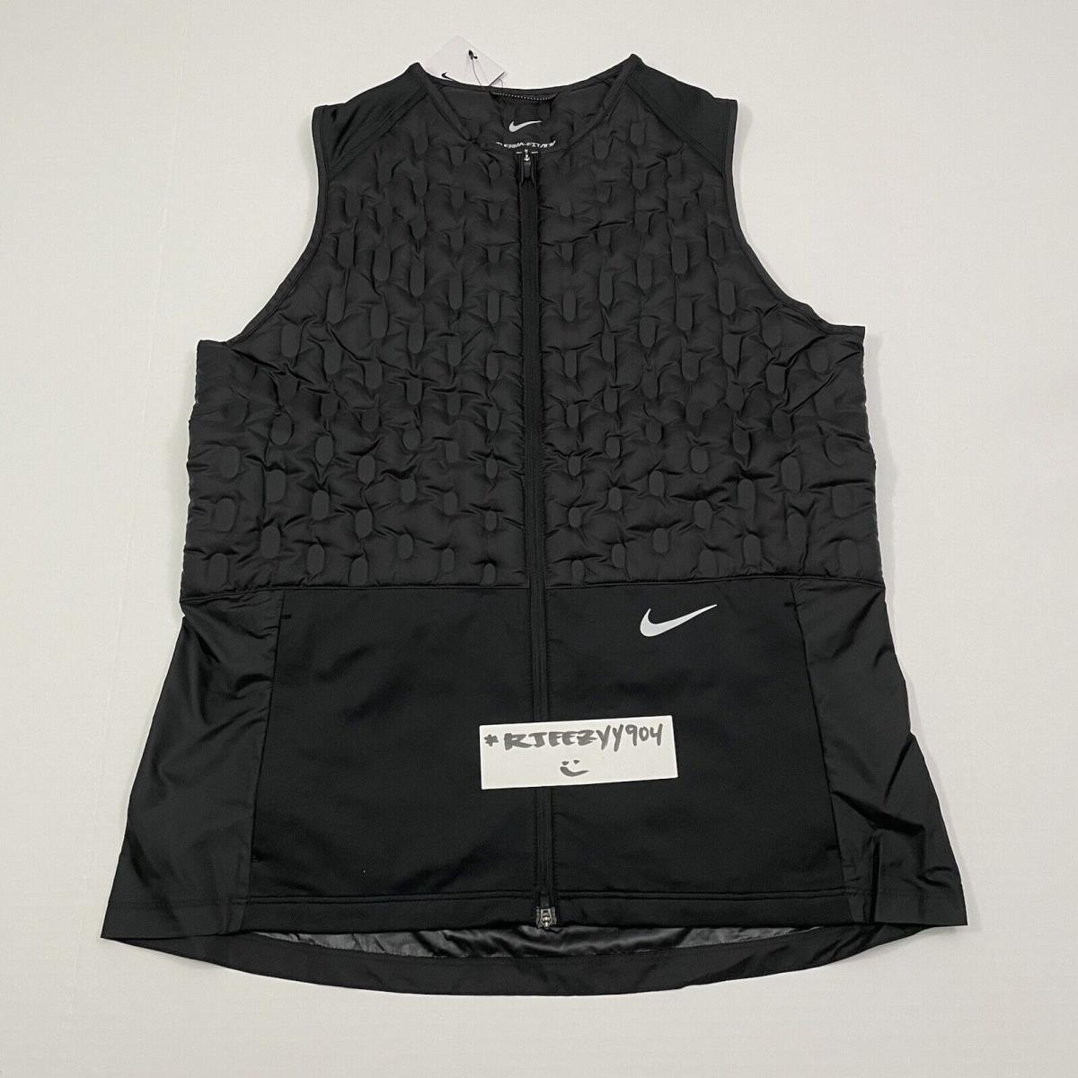 Womens M Nike Therma Fit Adv Downfill Running Vest Black DD6063-010 Medium