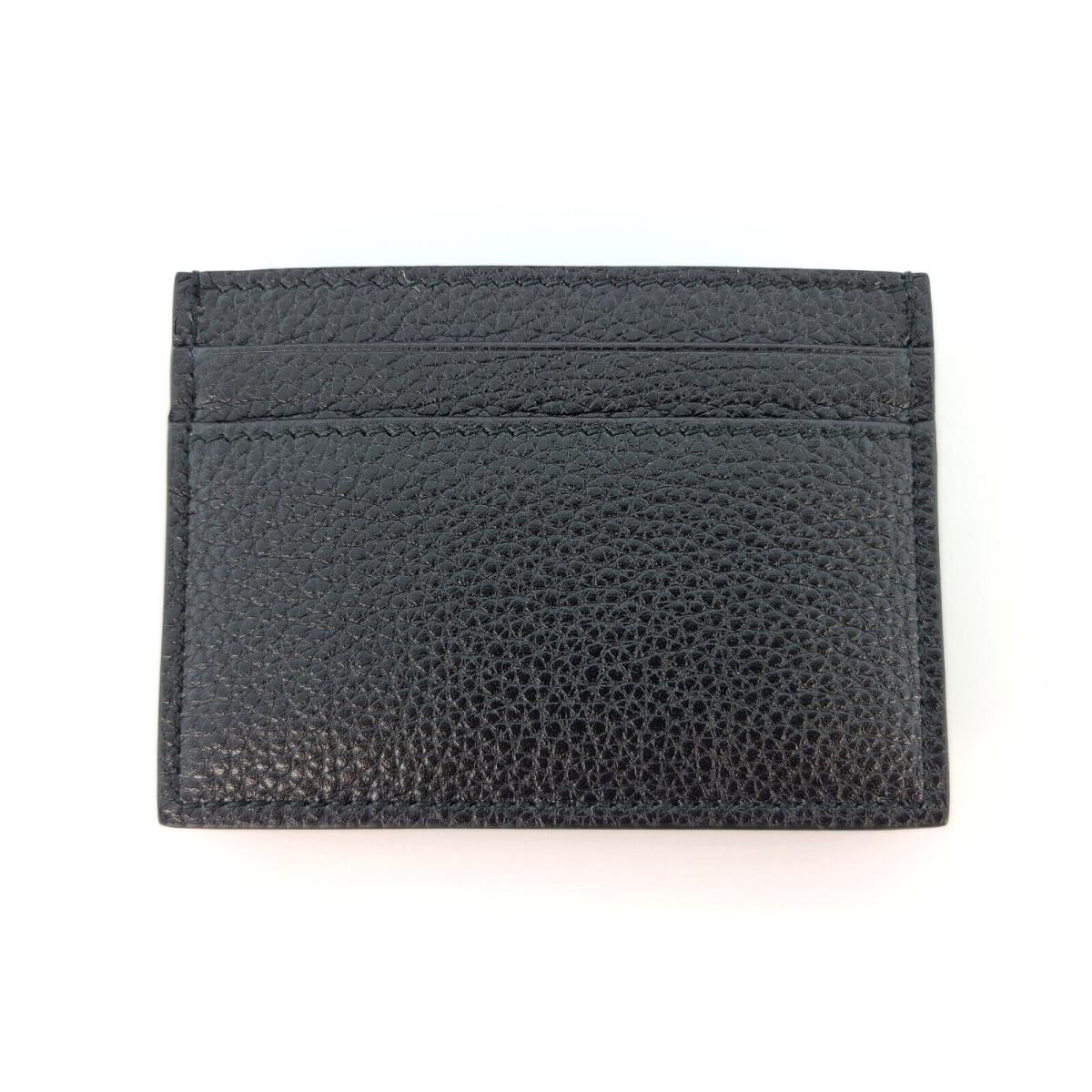 Gucci Black Horsebit Zumi Unisex Leather 570679 Card Case Card Holder / Box