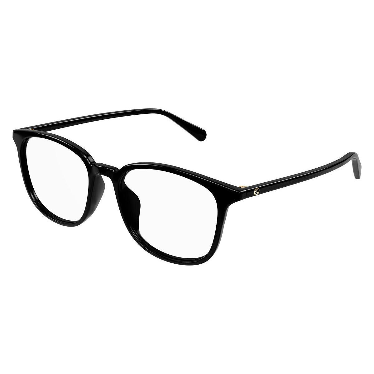 Gucci GG1230OA Eyeglasses Men Black Square 53mm