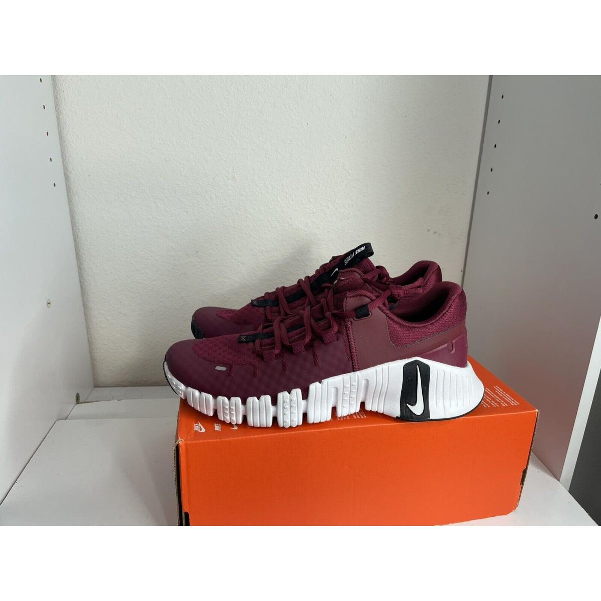 Nike Free Metcon 5 Maroon Training Sneakers Size 15 FN6616-600 Crossfit