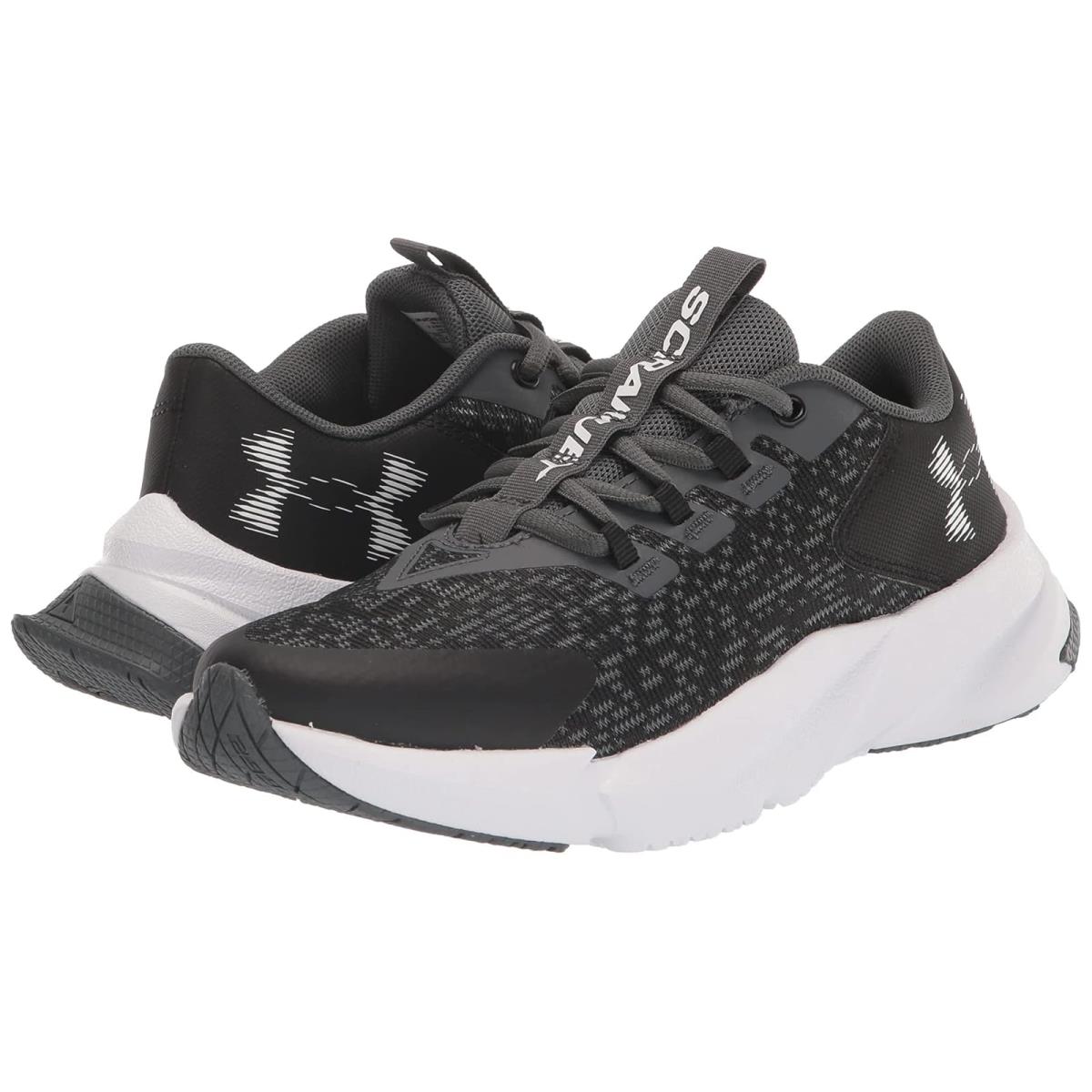 Boy`s Sneakers Athletic Shoes Under Armour Kids Scramjet 5 Big Kid