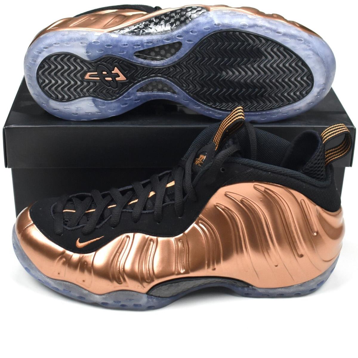 Nike Air Foamposite One Metallic Copper 2017 Men`s Sneakers 10 DS