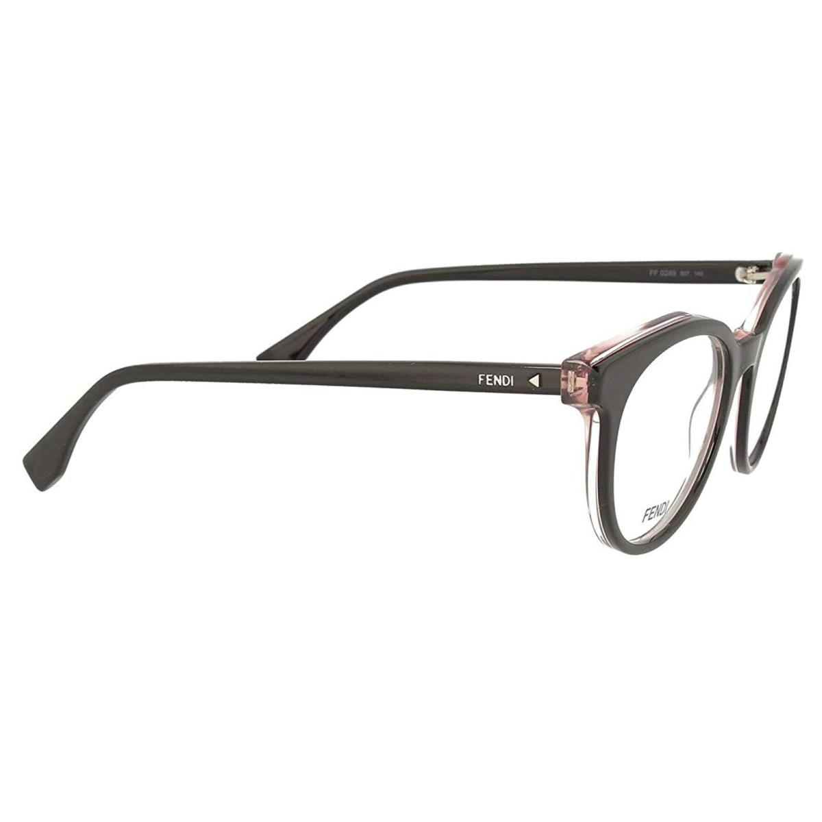 Fendi FF0249-80719 NO Case Black Eyeglasses