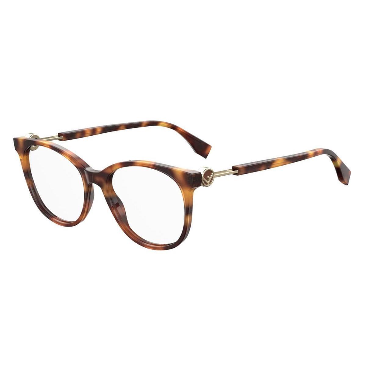 Fendi FF0393-0086 Havana Eyeglasses